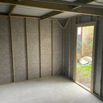 Garage en bois Toit Terrasse